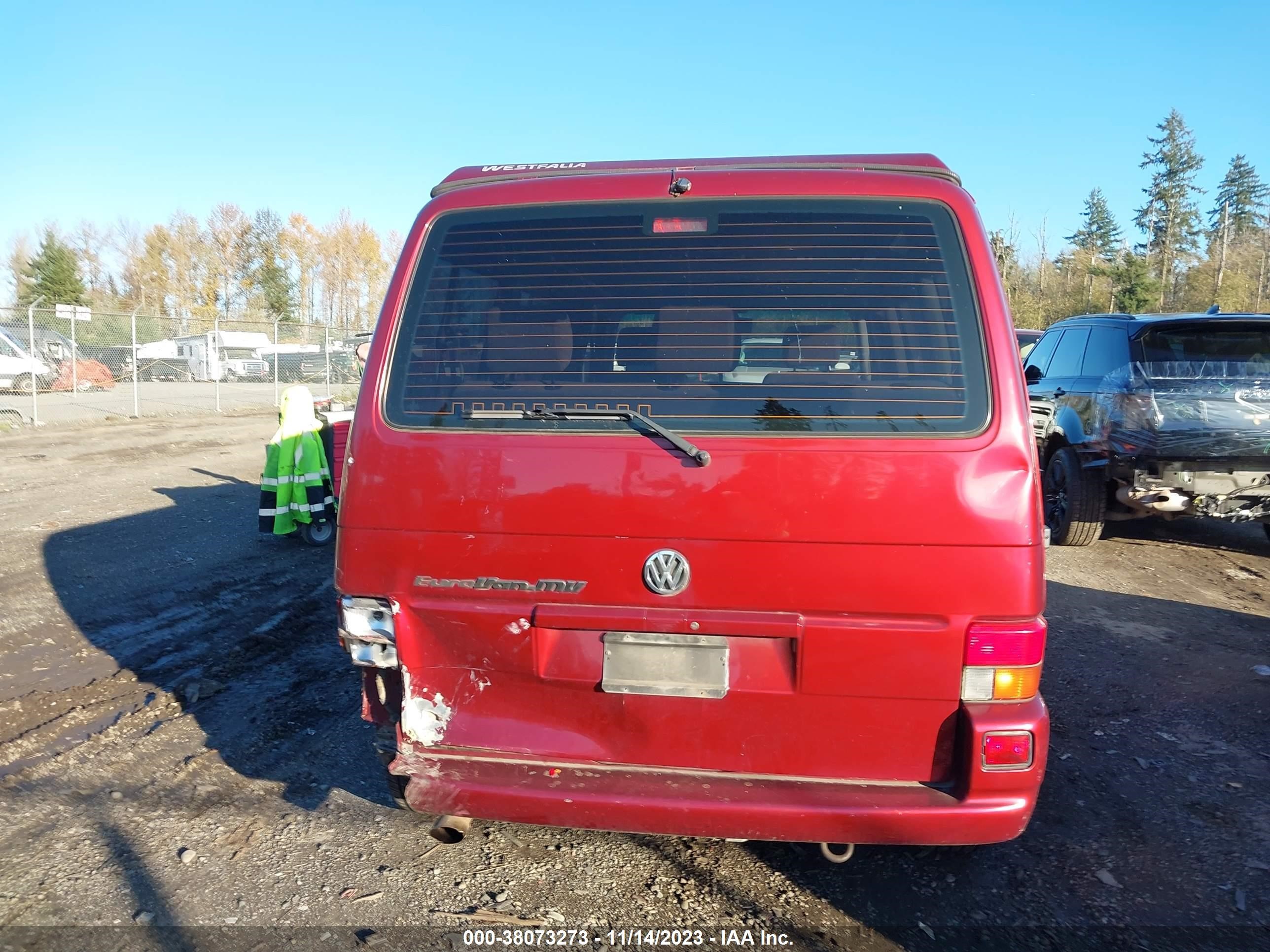 Photo 15 VIN: WV2NB47041H141459 - VOLKSWAGEN EUROVAN 