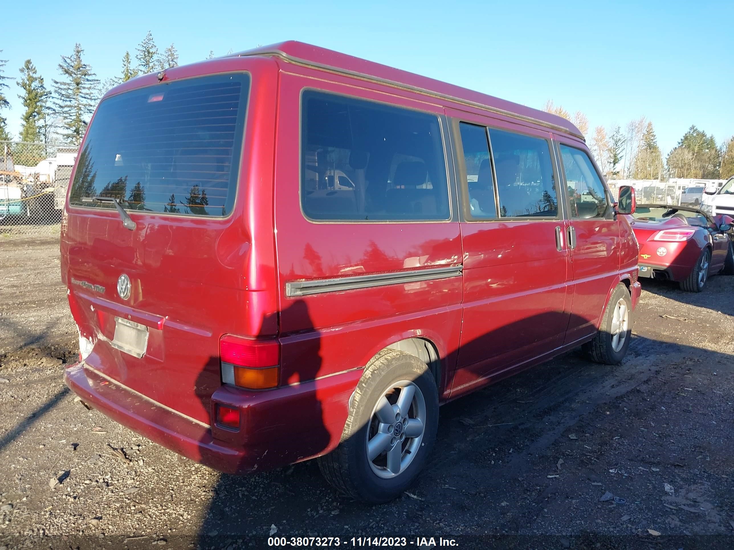 Photo 3 VIN: WV2NB47041H141459 - VOLKSWAGEN EUROVAN 