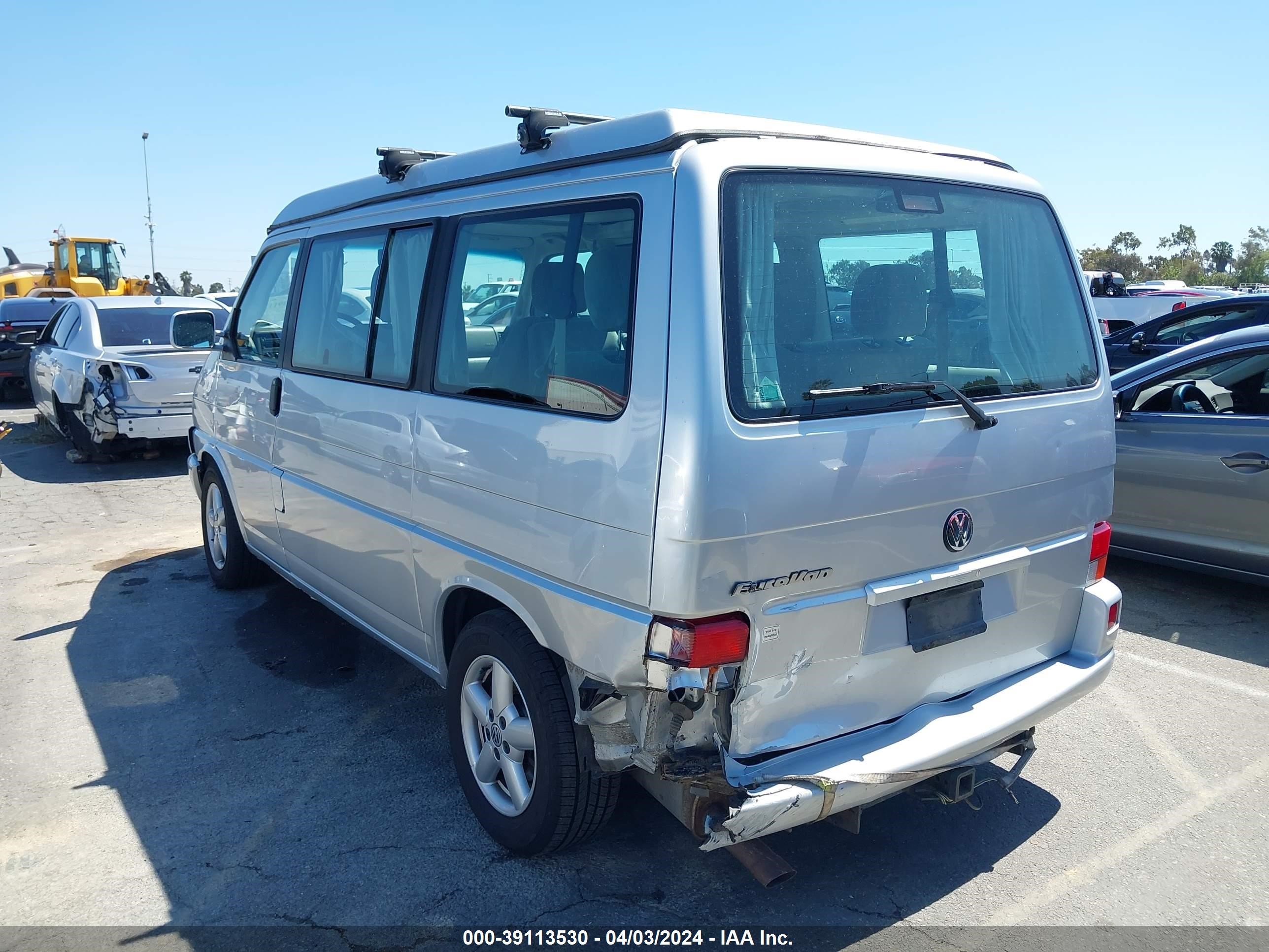 Photo 2 VIN: WV2NB47072H080691 - VOLKSWAGEN EUROVAN 