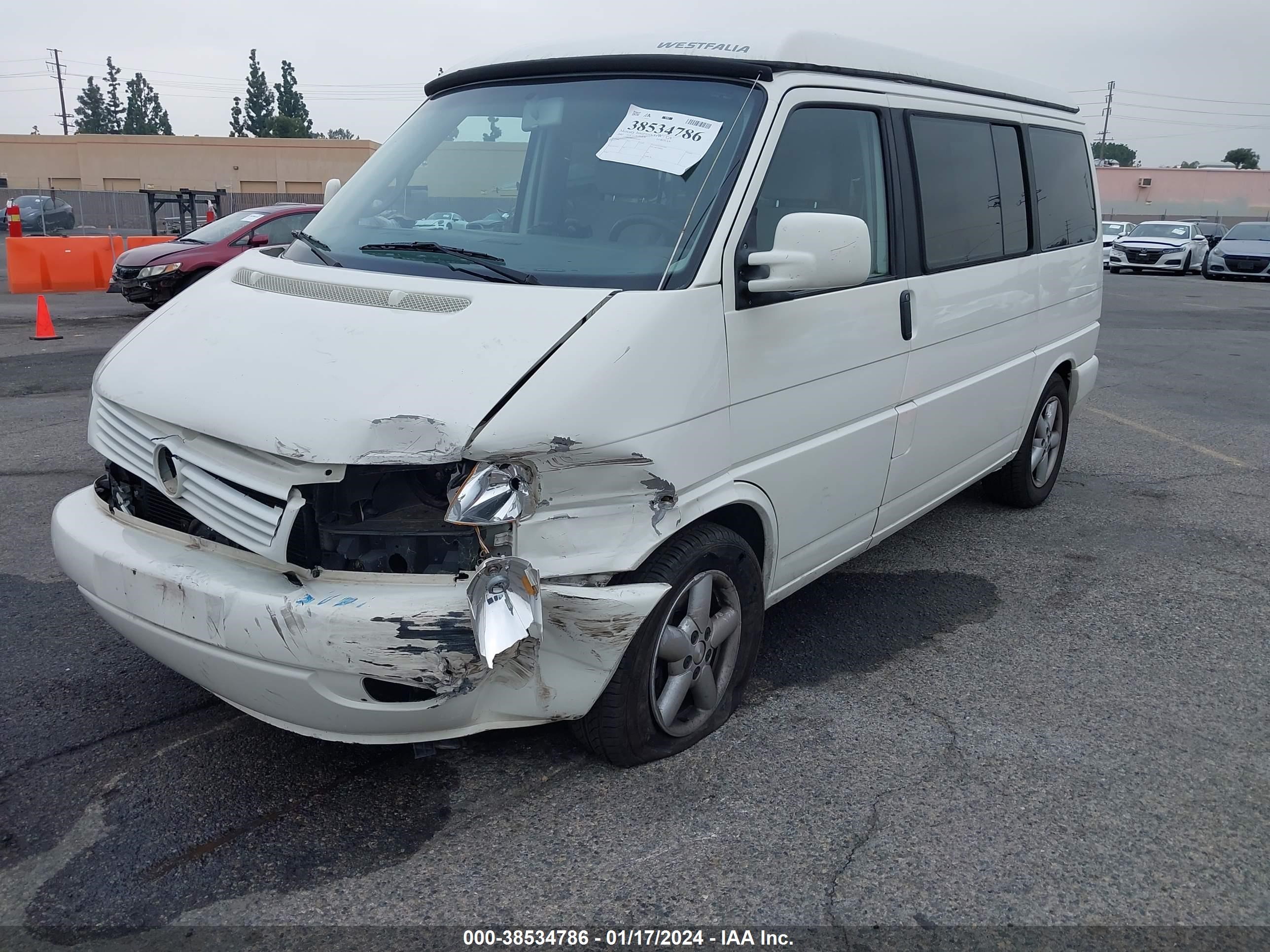 Photo 1 VIN: WV2NB47092H090249 - VOLKSWAGEN EUROVAN 