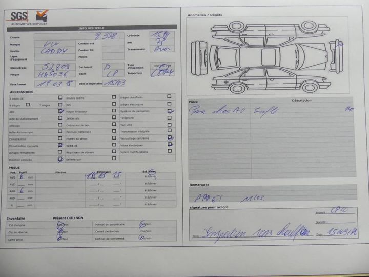 Photo 20 VIN: WV2ZZZ2KZFX078328 - VOLKSWAGEN CADDY MAXI LIFE 