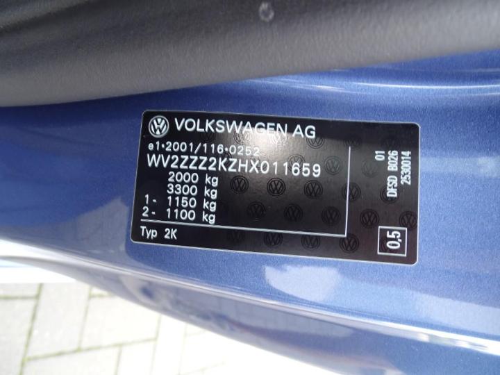 Photo 6 VIN: WV2ZZZ2KZHX011659 - VOLKSWAGEN CADDY 