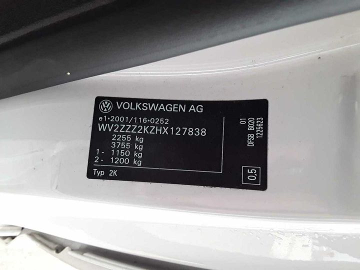 Photo 12 VIN: WV2ZZZ2KZHX127838 - VOLKSWAGEN CADDY 2.0 TDI 