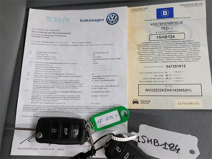 Photo 4 VIN: WV2ZZZ2KZHX142565 - VOLKSWAGEN CADDY 