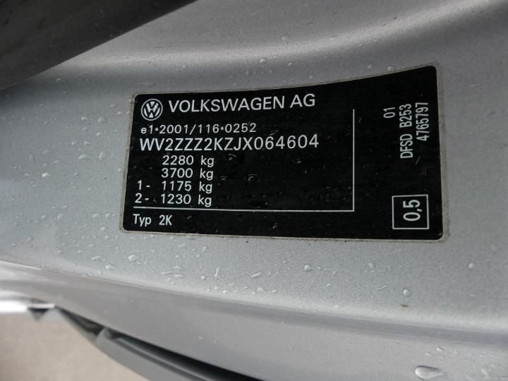 Photo 6 VIN: WV2ZZZ2KZJX064604 - VOLKSWAGEN CADDY 