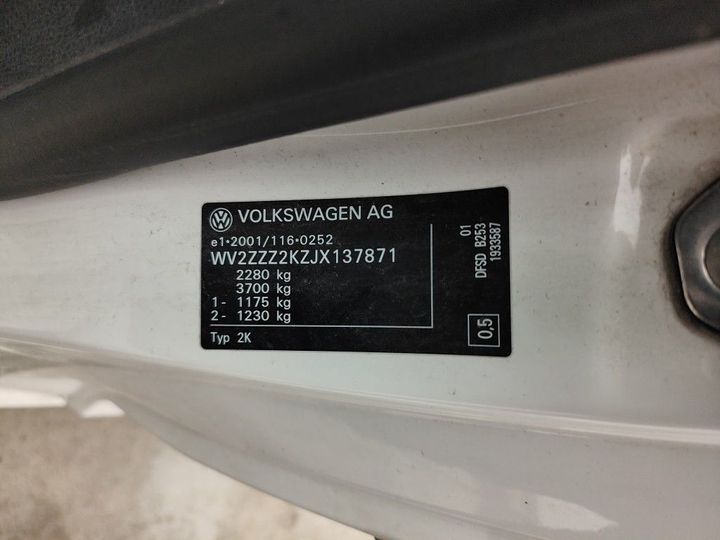 Photo 18 VIN: WV2ZZZ2KZJX137871 - VW CADDY '15 