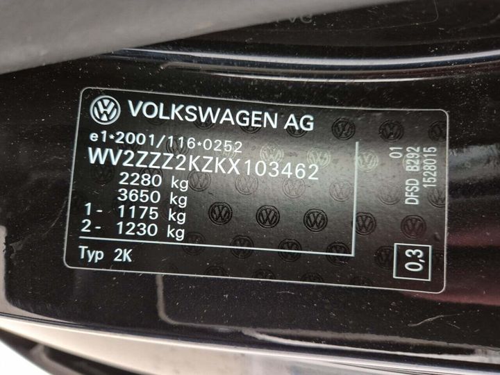 Photo 17 VIN: WV2ZZZ2KZKX103462 - VW CADDY 