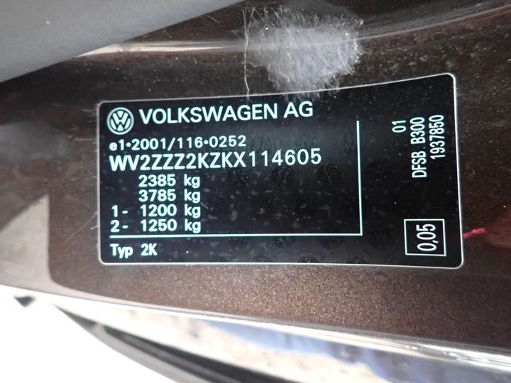 Photo 18 VIN: WV2ZZZ2KZKX114605 - VOLKSWAGEN CADDY MAXI 