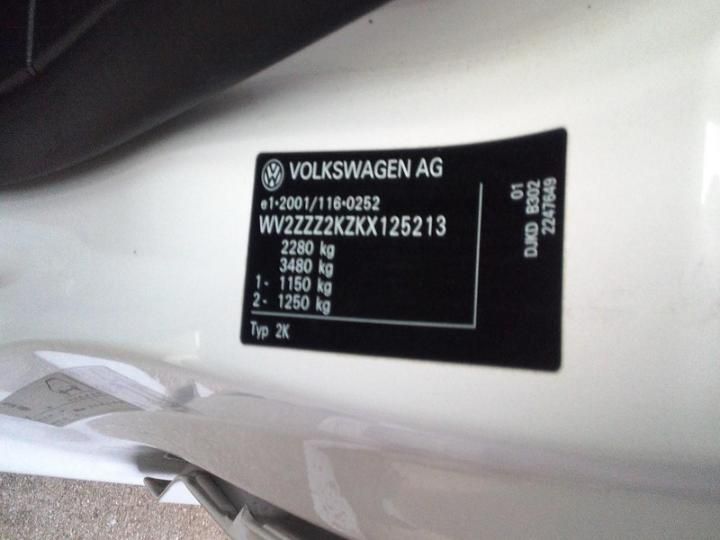 Photo 6 VIN: WV2ZZZ2KZKX125213 - VOLKSWAGEN CADDY 