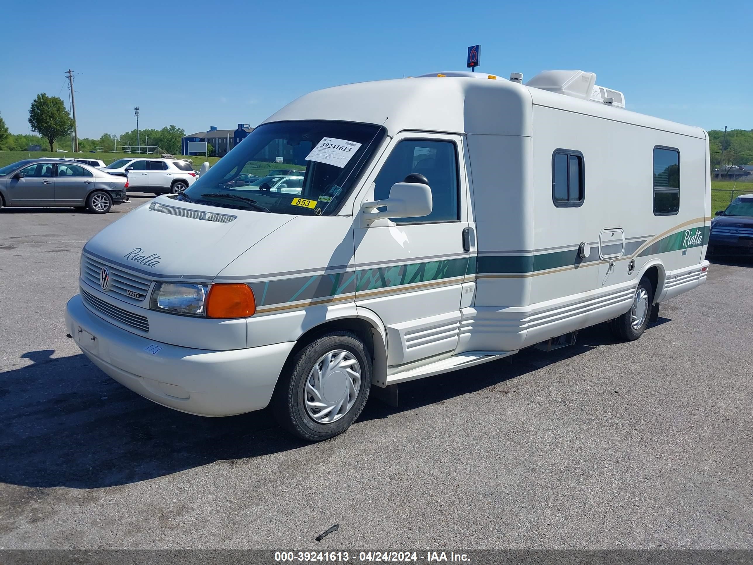 Photo 1 VIN: WV3AH8703VH143628 - VOLKSWAGEN EUROVAN 