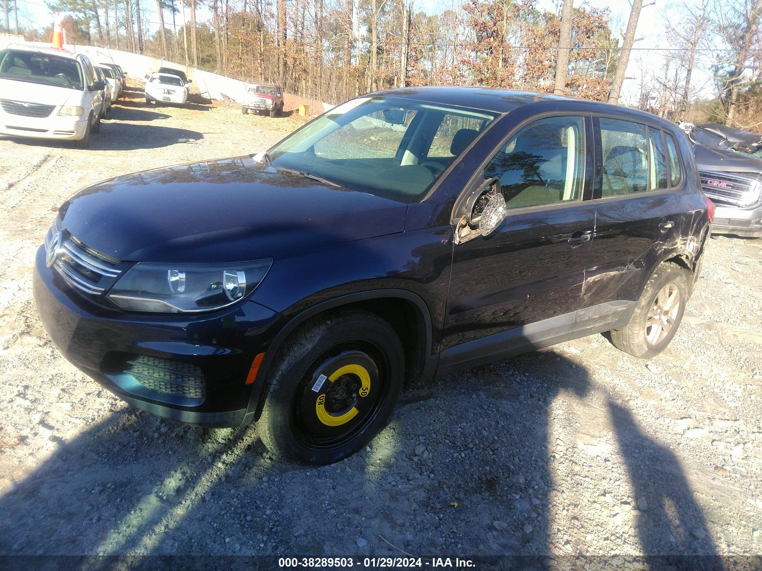 Photo 1 VIN: WVGAV3AX0DW565396 - VOLKSWAGEN TIGUAN 