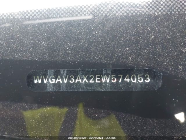 Photo 8 VIN: WVGAV3AX2EW574053 - VOLKSWAGEN TIGUAN 