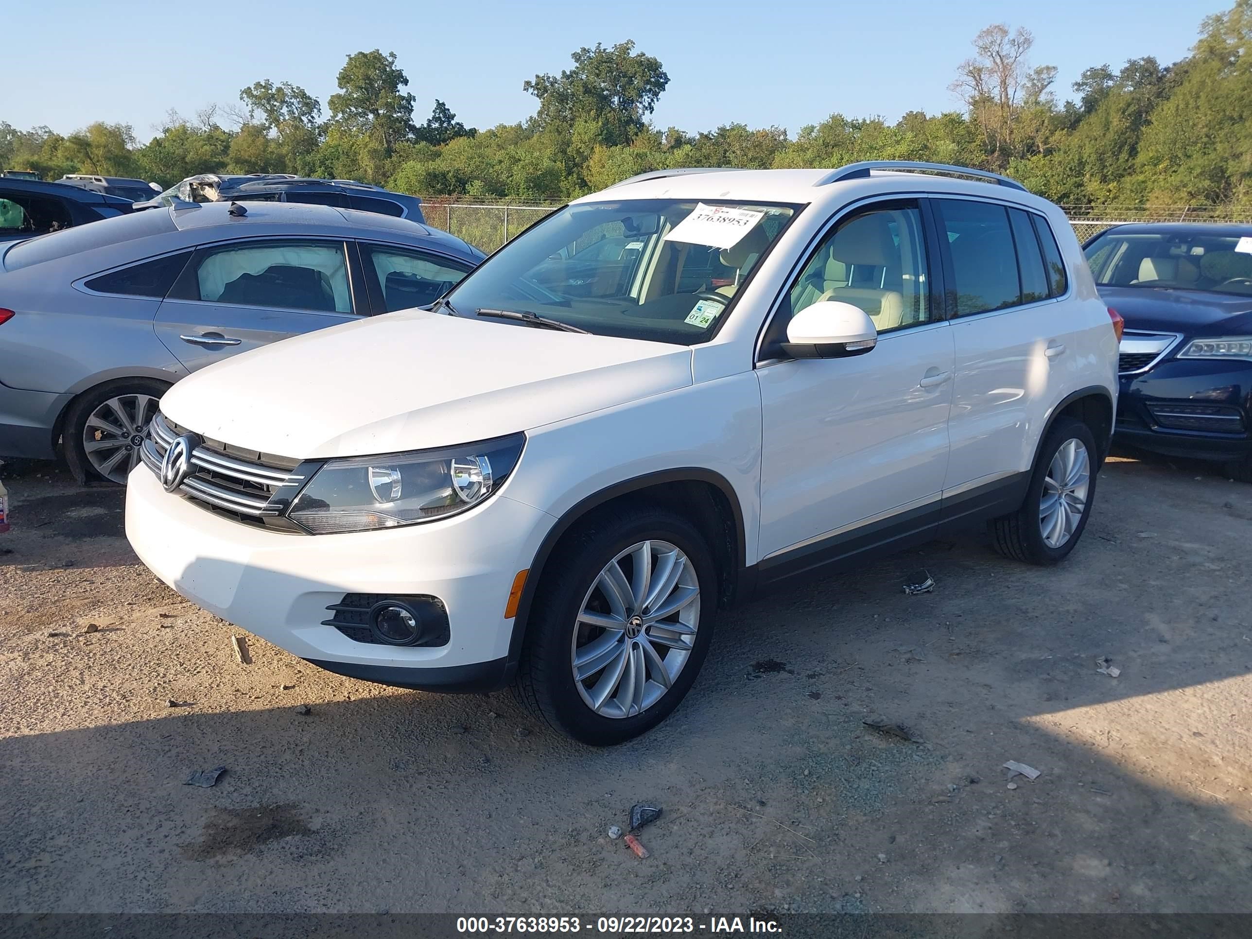 Photo 1 VIN: WVGAV3AX3DW613201 - VOLKSWAGEN TIGUAN 