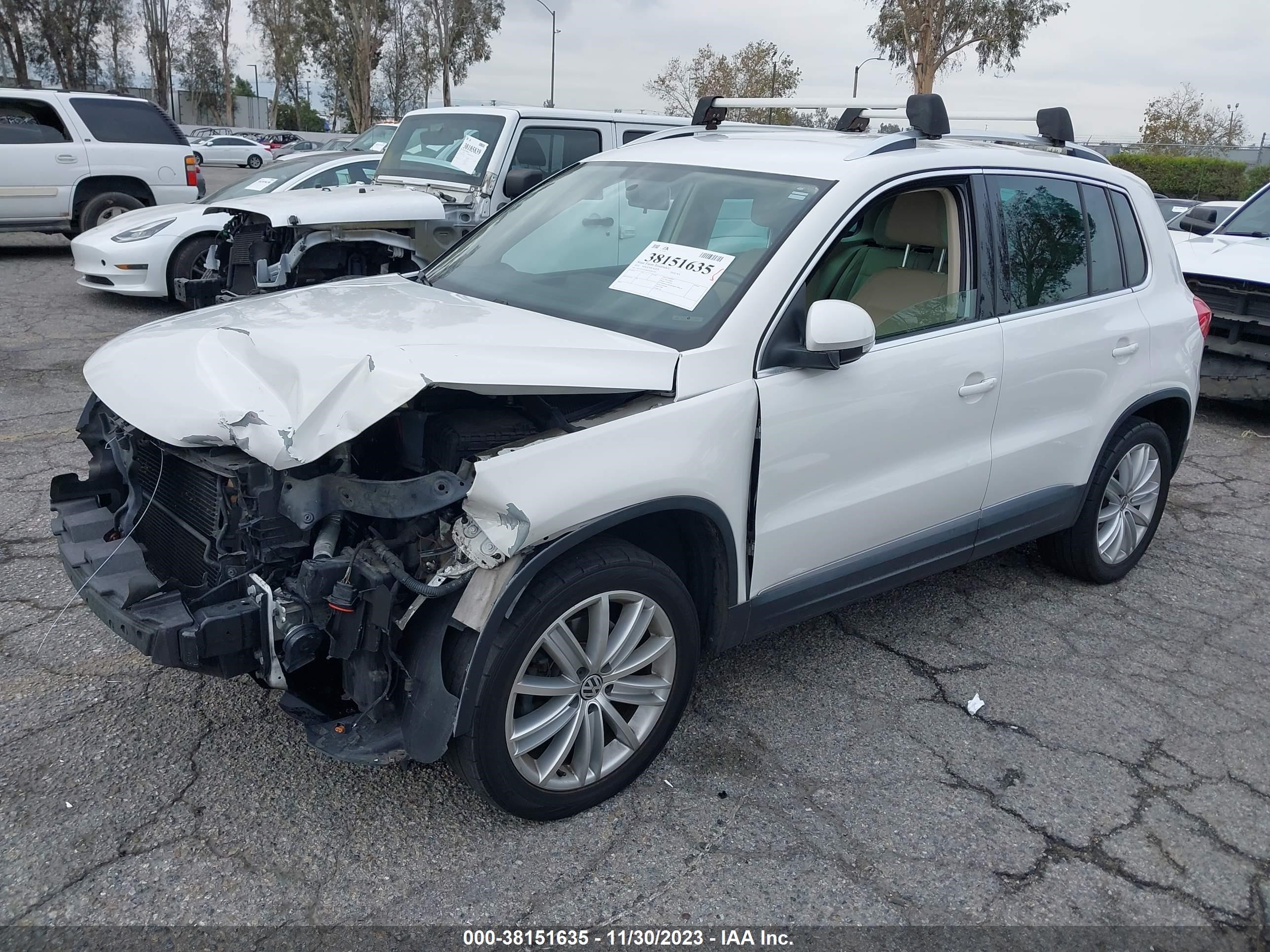 Photo 1 VIN: WVGAV3AX6EW505169 - VOLKSWAGEN TIGUAN 