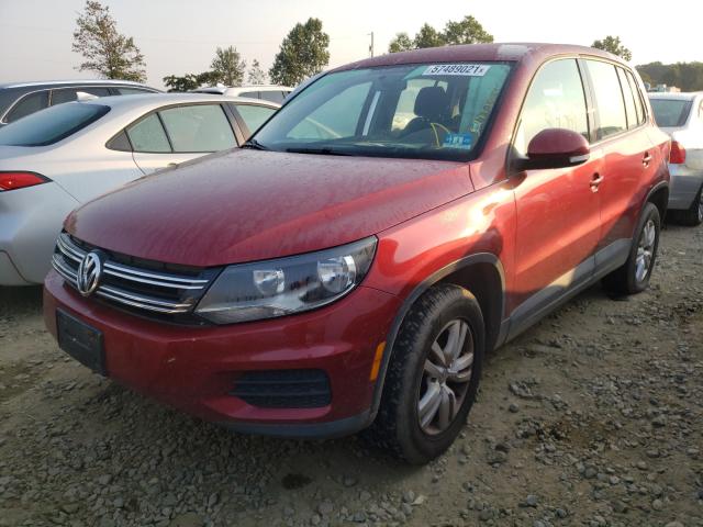 Photo 1 VIN: WVGAV3AX7DW108813 - VOLKSWAGEN TIGUAN S 