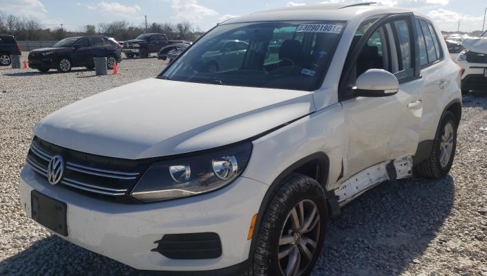 Photo 1 VIN: WVGAV3AX9DW562562 - VOLKSWAGEN TIGUAN S 