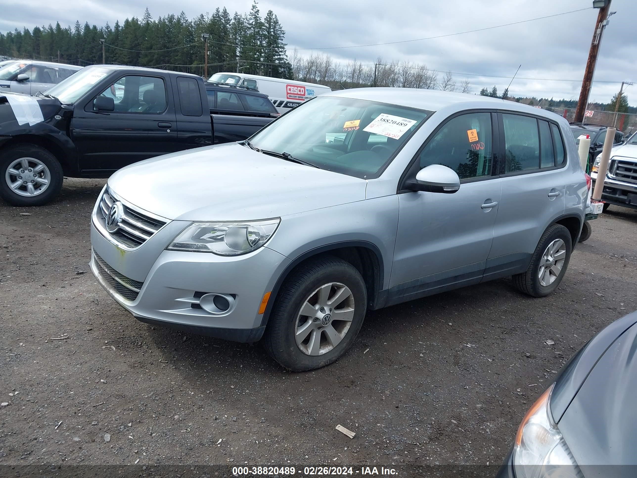 Photo 1 VIN: WVGAV75N39W525045 - VOLKSWAGEN TIGUAN 