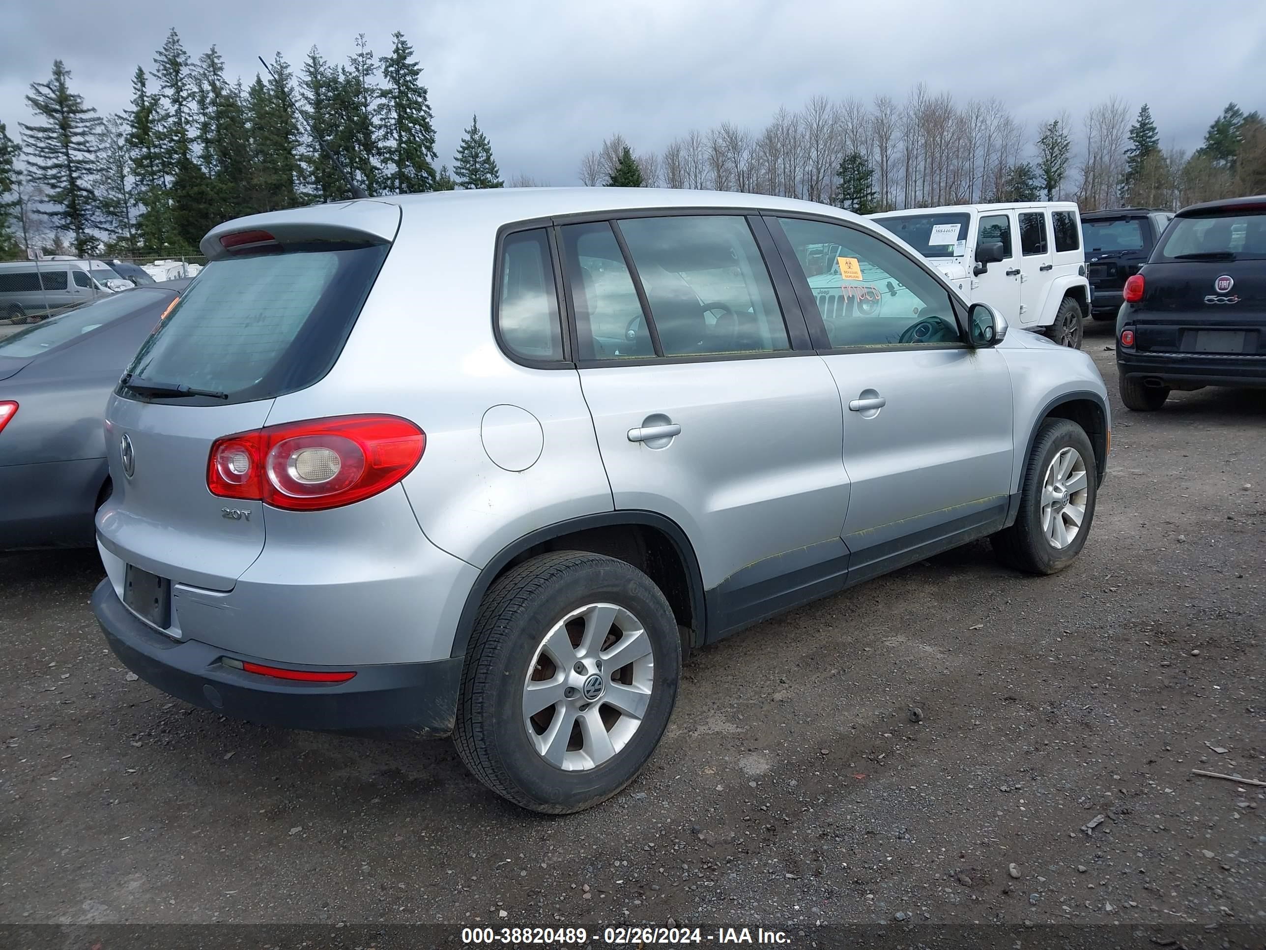 Photo 3 VIN: WVGAV75N39W525045 - VOLKSWAGEN TIGUAN 