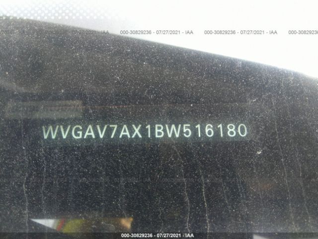 Photo 8 VIN: WVGAV7AX1BW516180 - VOLKSWAGEN TIGUAN 