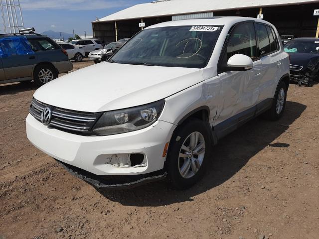 Photo 1 VIN: WVGAV7AX1CW592953 - VOLKSWAGEN TIGUAN S 