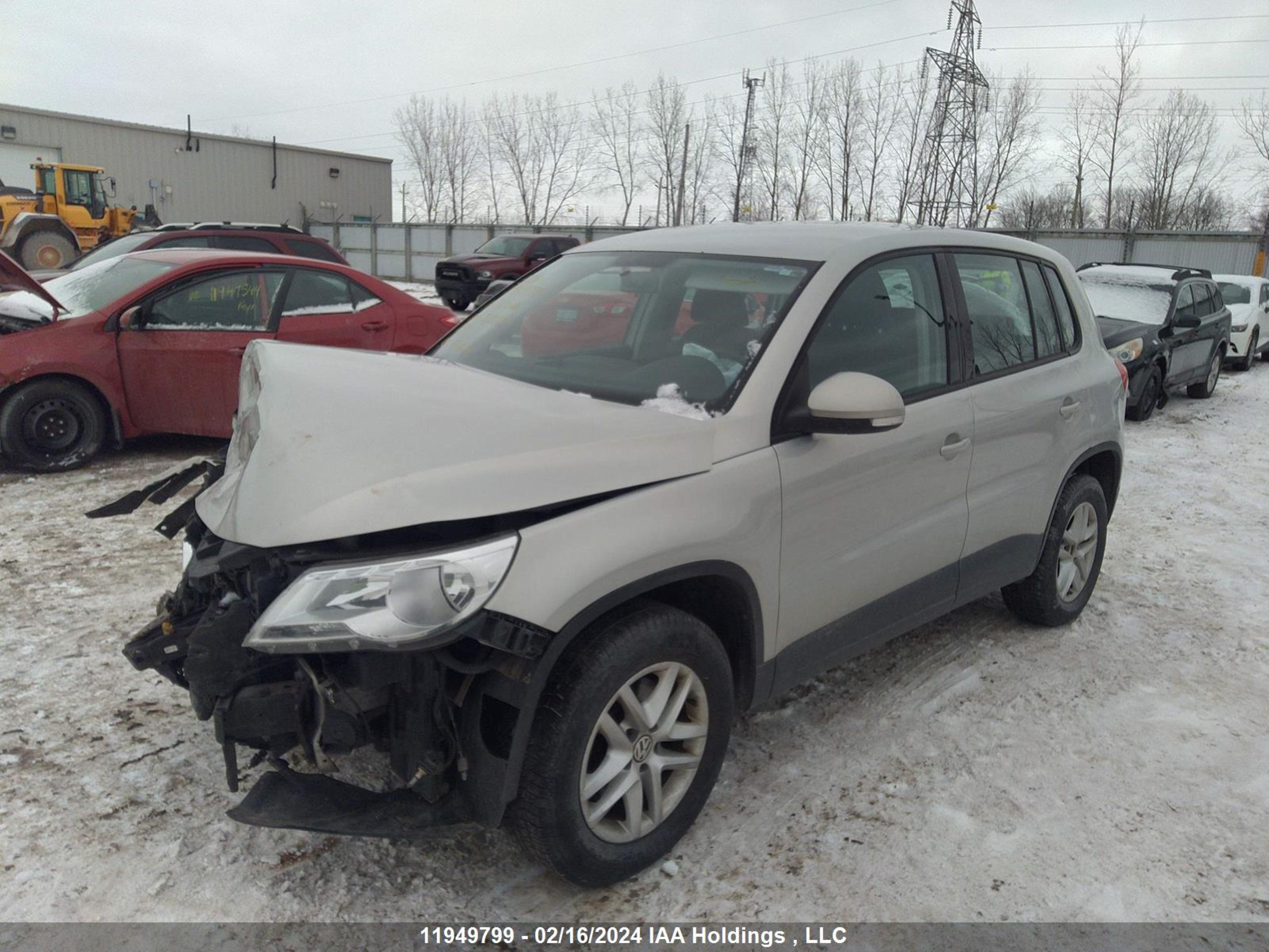 Photo 1 VIN: WVGAV7AX2BW533621 - VOLKSWAGEN TIGUAN 