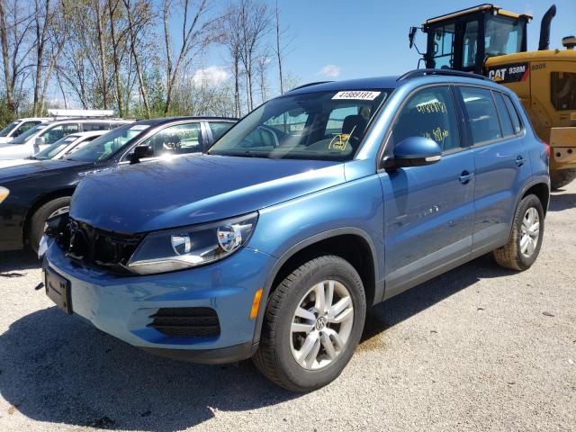 Photo 1 VIN: WVGAV7AX2HK015167 - VOLKSWAGEN TIGUAN S 