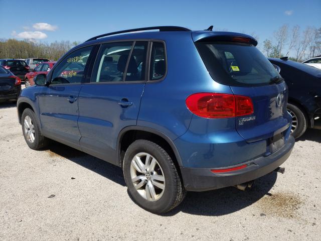 Photo 2 VIN: WVGAV7AX2HK015167 - VOLKSWAGEN TIGUAN S 