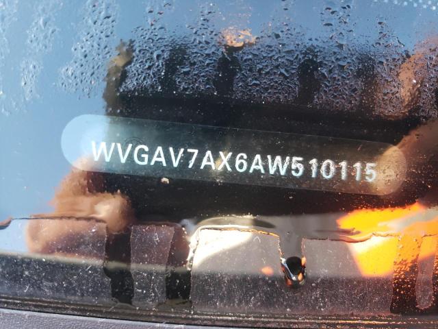 Photo 12 VIN: WVGAV7AX6AW510115 - VOLKSWAGEN TIGUAN S 