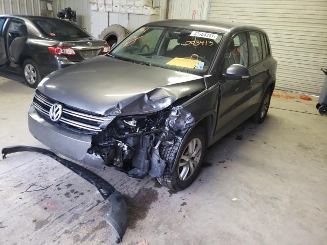 Photo 1 VIN: WVGAV7AX6CW003413 - VOLKSWAGEN TIGUAN S 