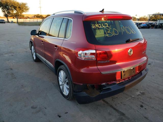 Photo 2 VIN: WVGAV7AX6CW003654 - VOLKSWAGEN TIGUAN S 