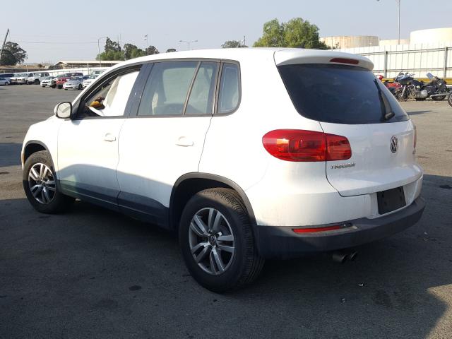 Photo 2 VIN: WVGAV7AX9CW544682 - VOLKSWAGEN TIGUAN S 