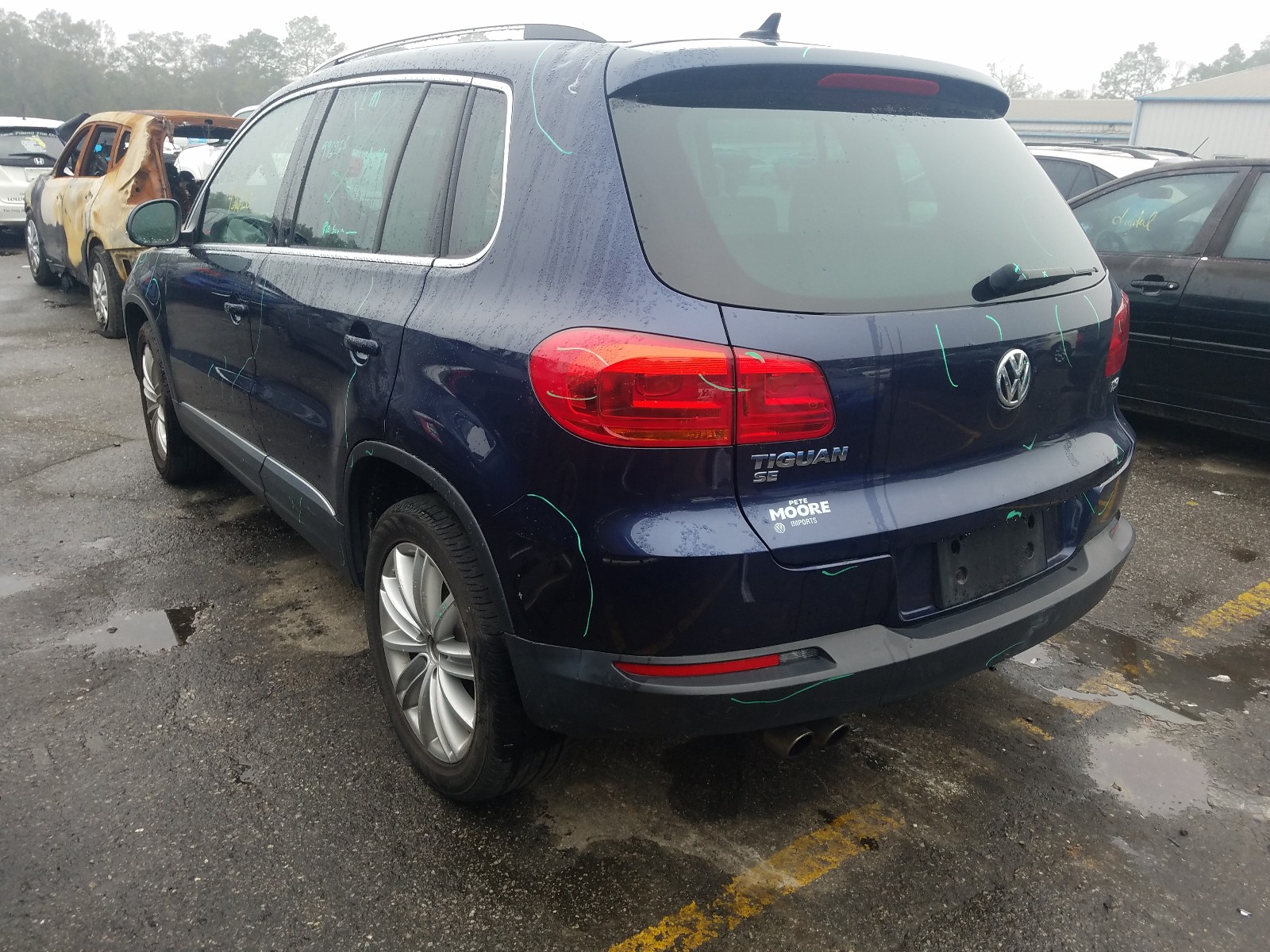 Photo 2 VIN: WVGAV7AXXGW617175 - VOLKSWAGEN TIGUAN S 