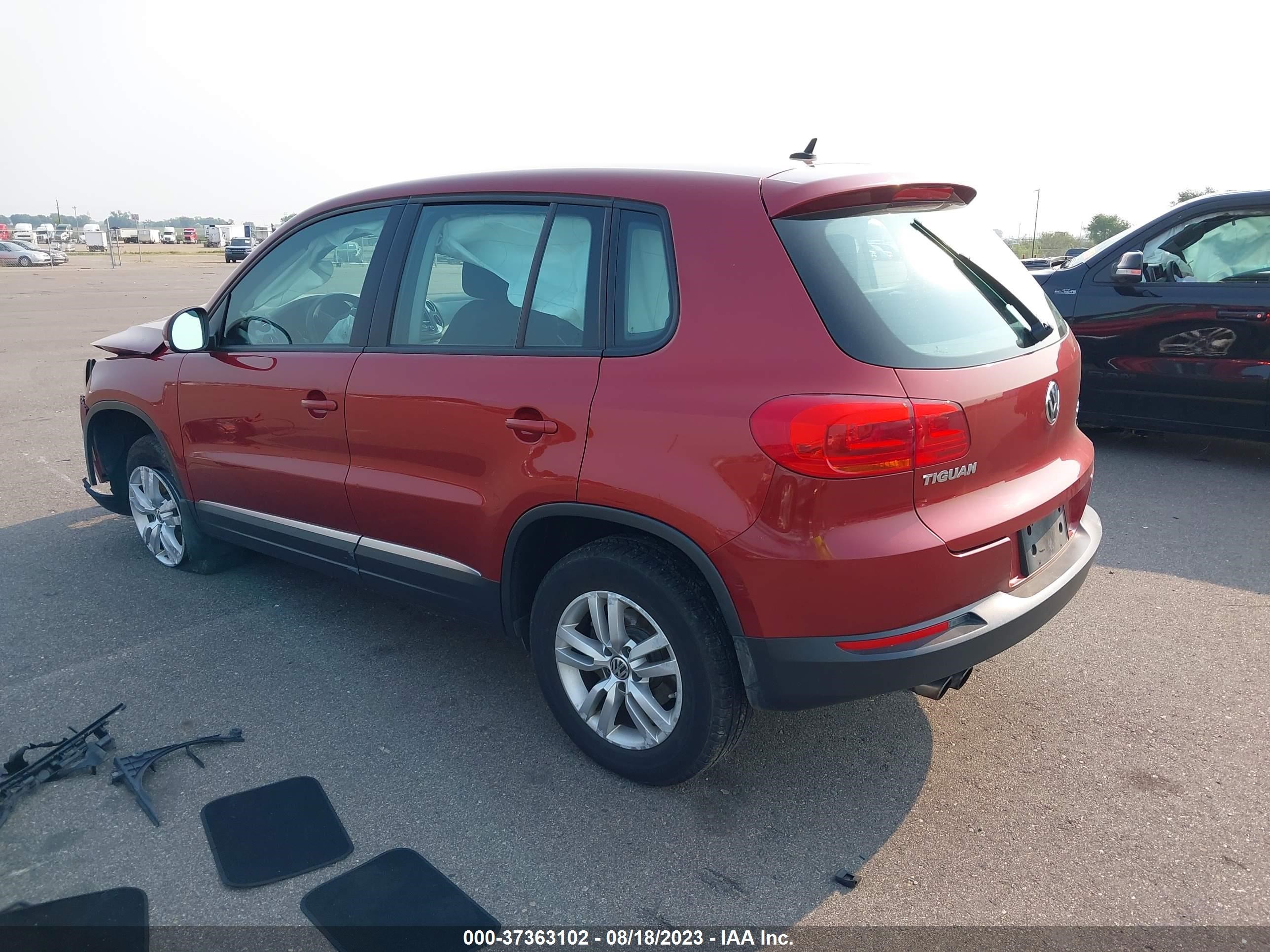 Photo 2 VIN: WVGBV3AX0DW115025 - VOLKSWAGEN TIGUAN 