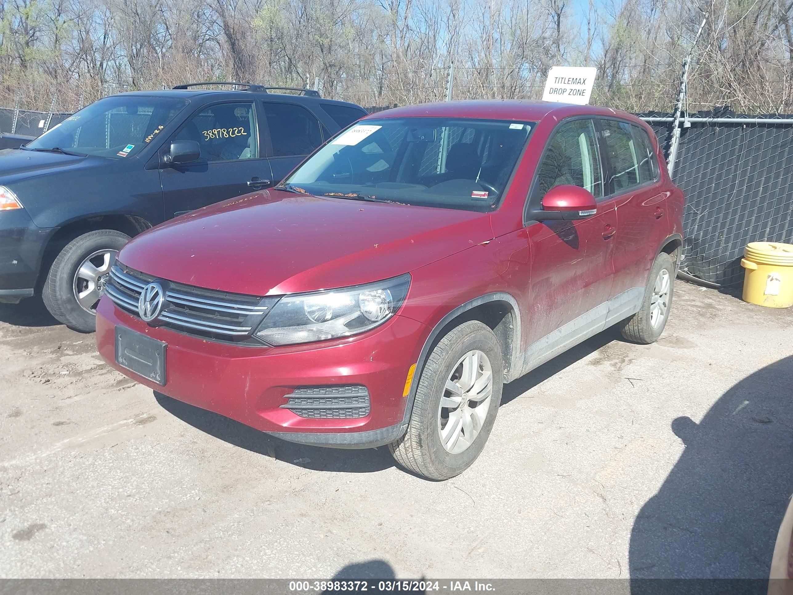 Photo 1 VIN: WVGBV3AX4DW076438 - VOLKSWAGEN TIGUAN 