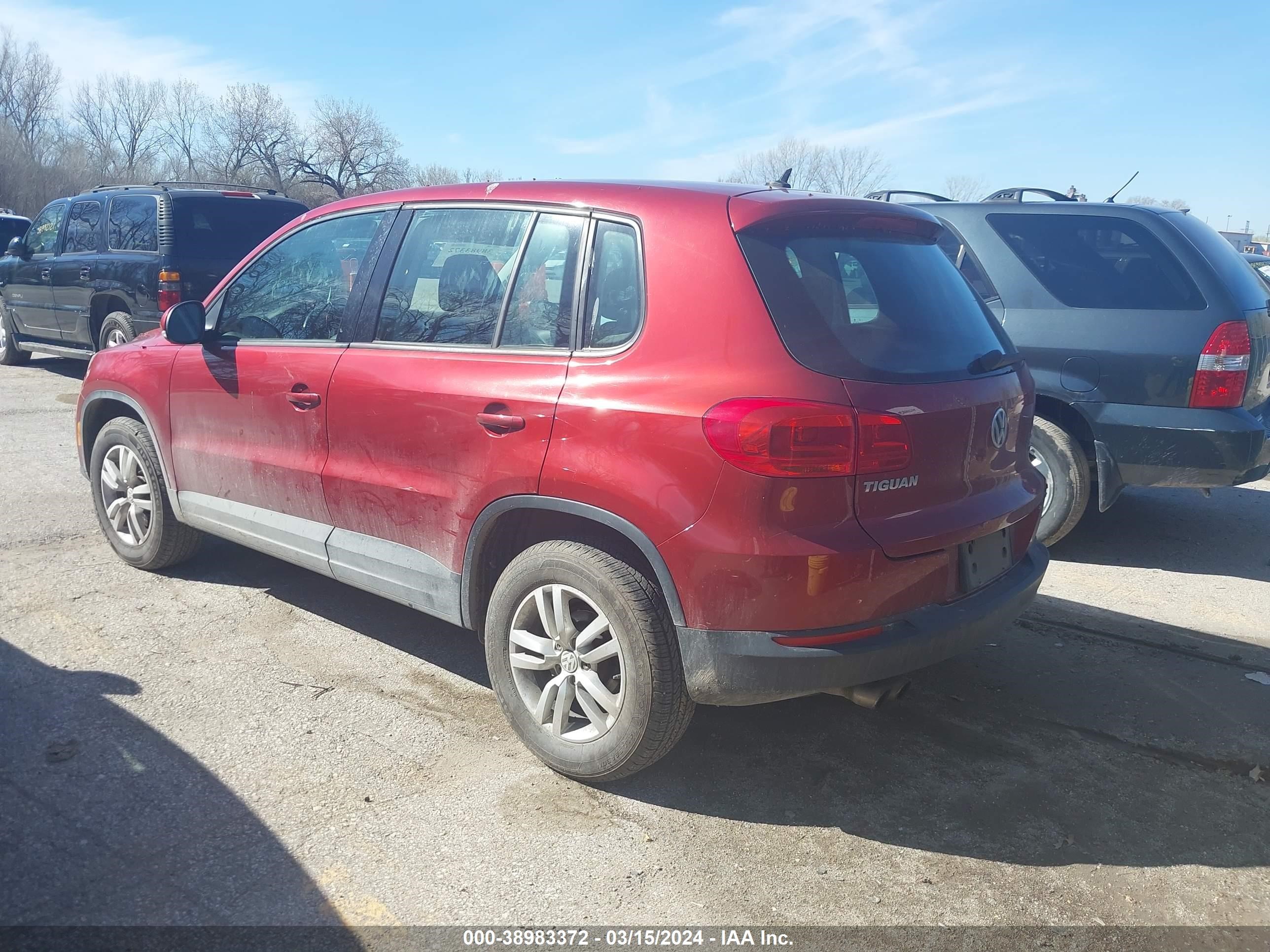 Photo 2 VIN: WVGBV3AX4DW076438 - VOLKSWAGEN TIGUAN 