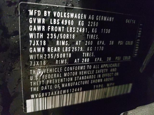 Photo 11 VIN: WVGBV3AX8EW612440 - VOLKSWAGEN TIGUAN S 