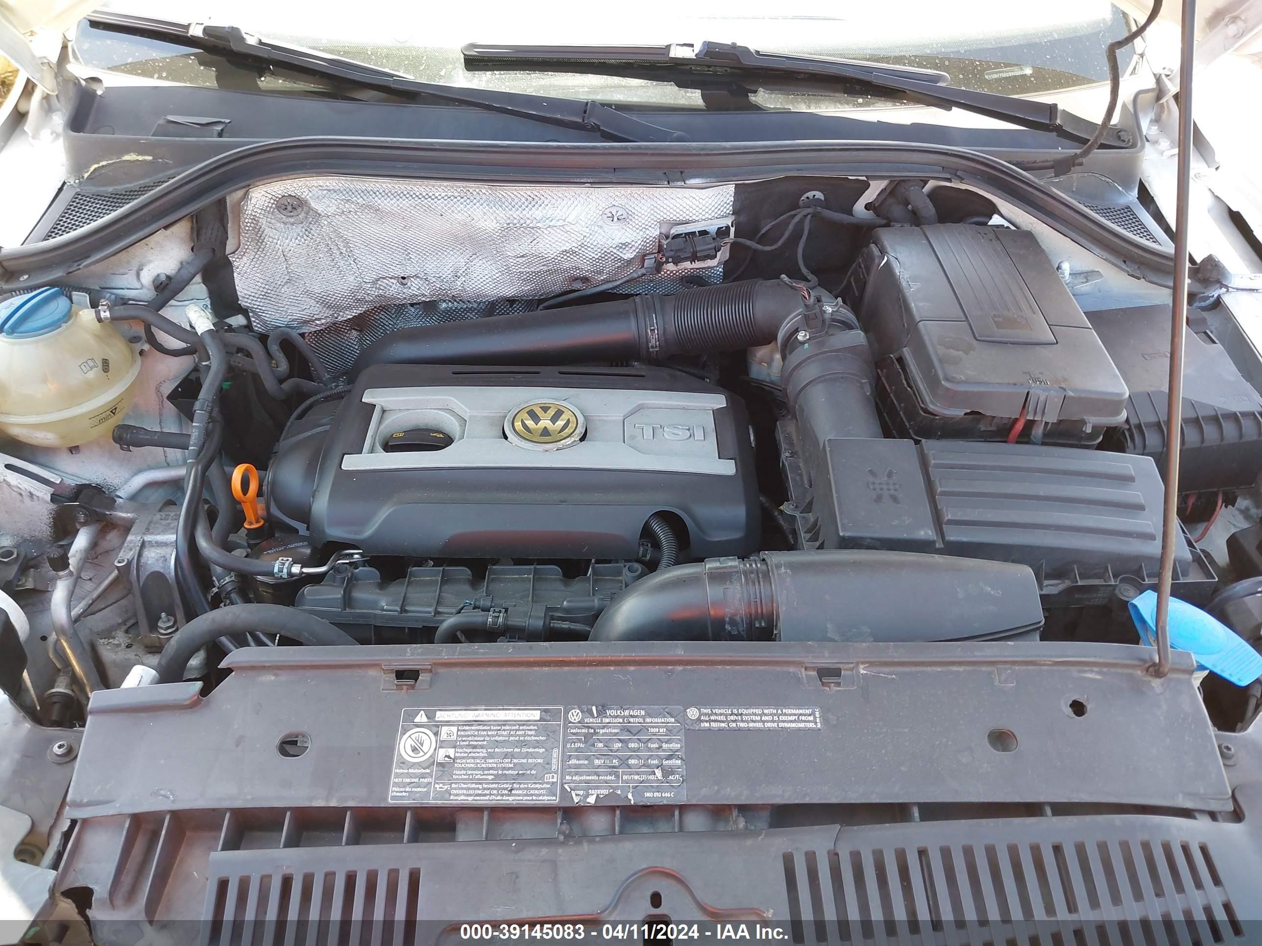 Photo 9 VIN: WVGBV75N29W005097 - VOLKSWAGEN TIGUAN 