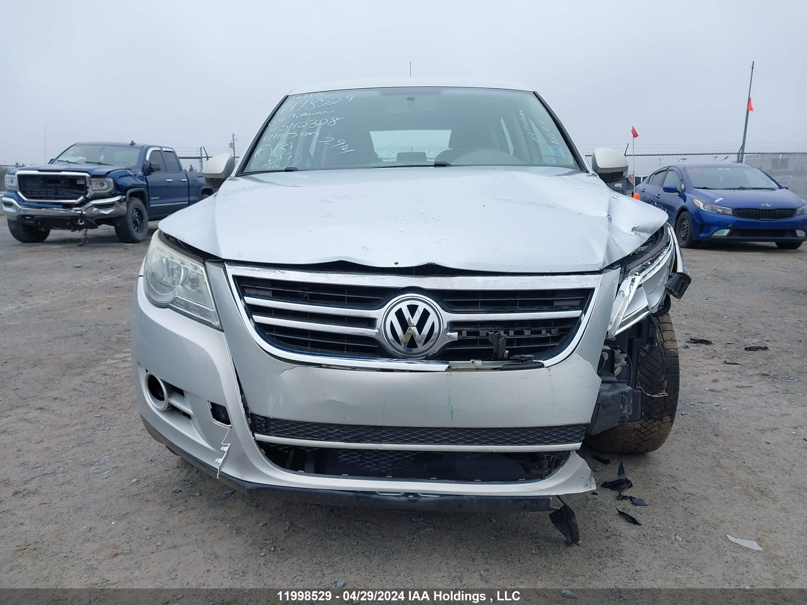 Photo 12 VIN: WVGBV75N69W542328 - VOLKSWAGEN TIGUAN 