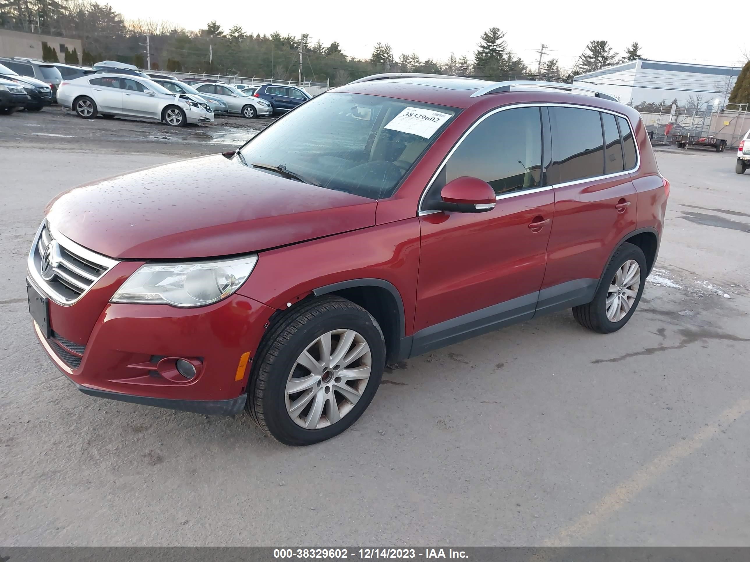 Photo 2 VIN: WVGBV75N99W531579 - VOLKSWAGEN TIGUAN 