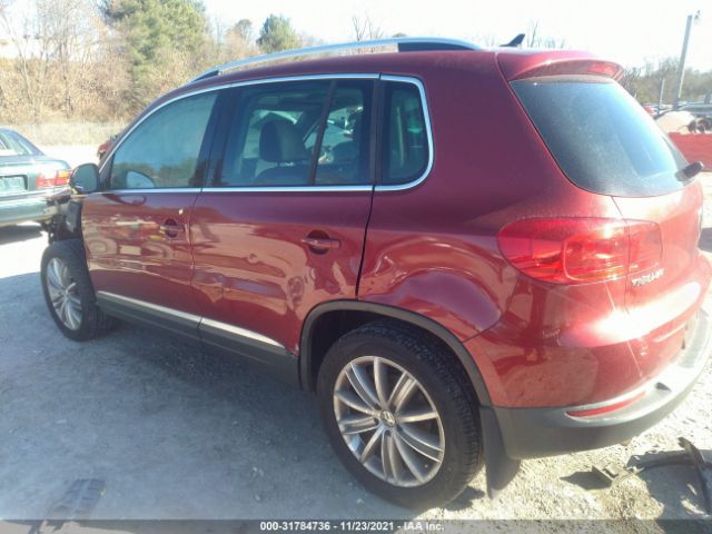 Photo 2 VIN: WVGBV7AX3CW078977 - VOLKSWAGEN TIGUAN 