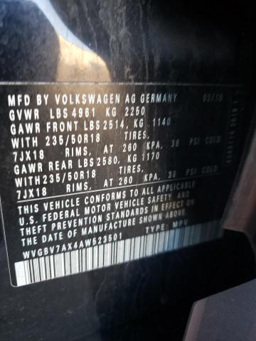 Photo 11 VIN: WVGBV7AX4AW523501 - VOLKSWAGEN TIGUAN 