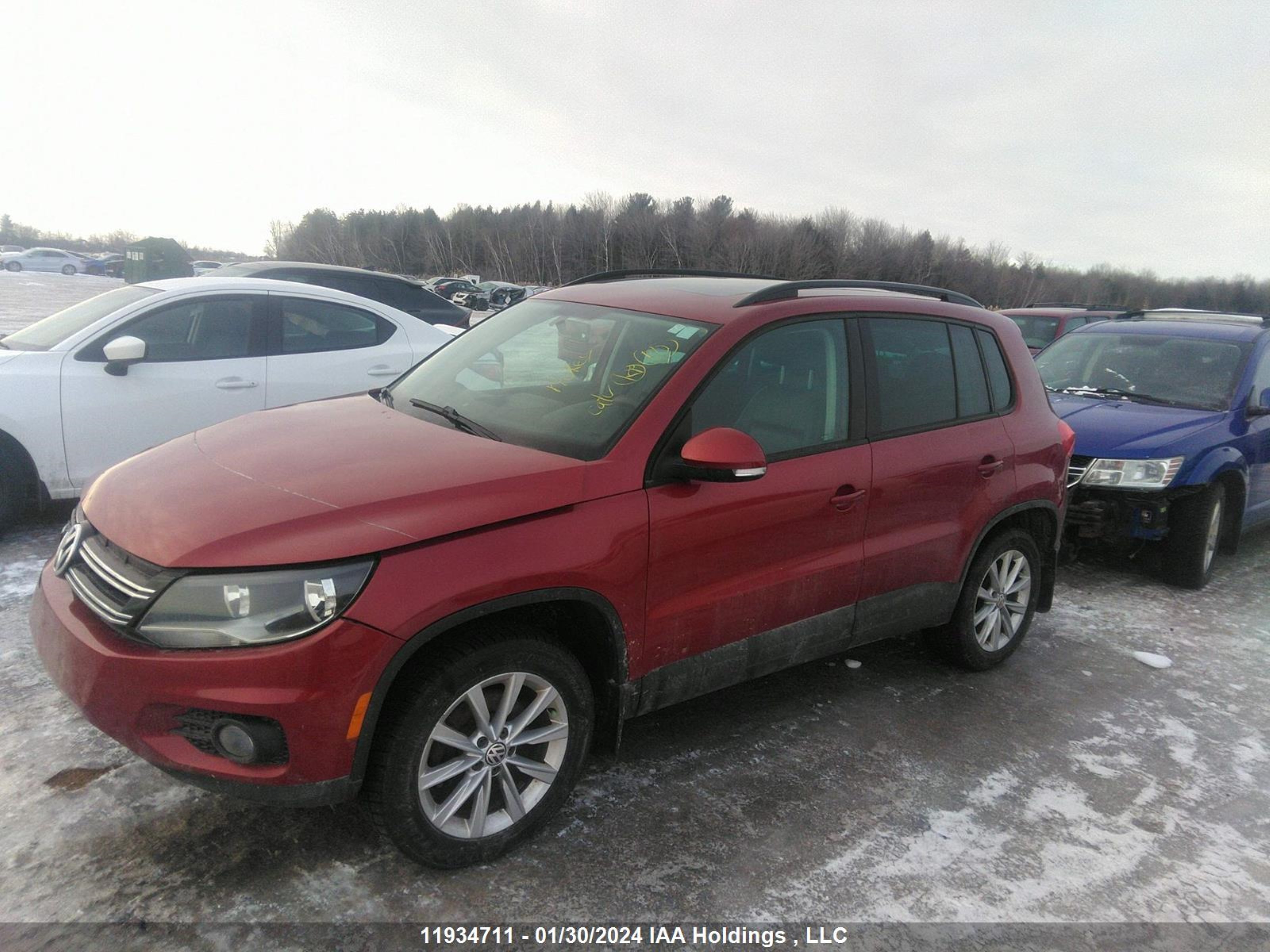 Photo 1 VIN: WVGBV7AX5CW006033 - VOLKSWAGEN TIGUAN 