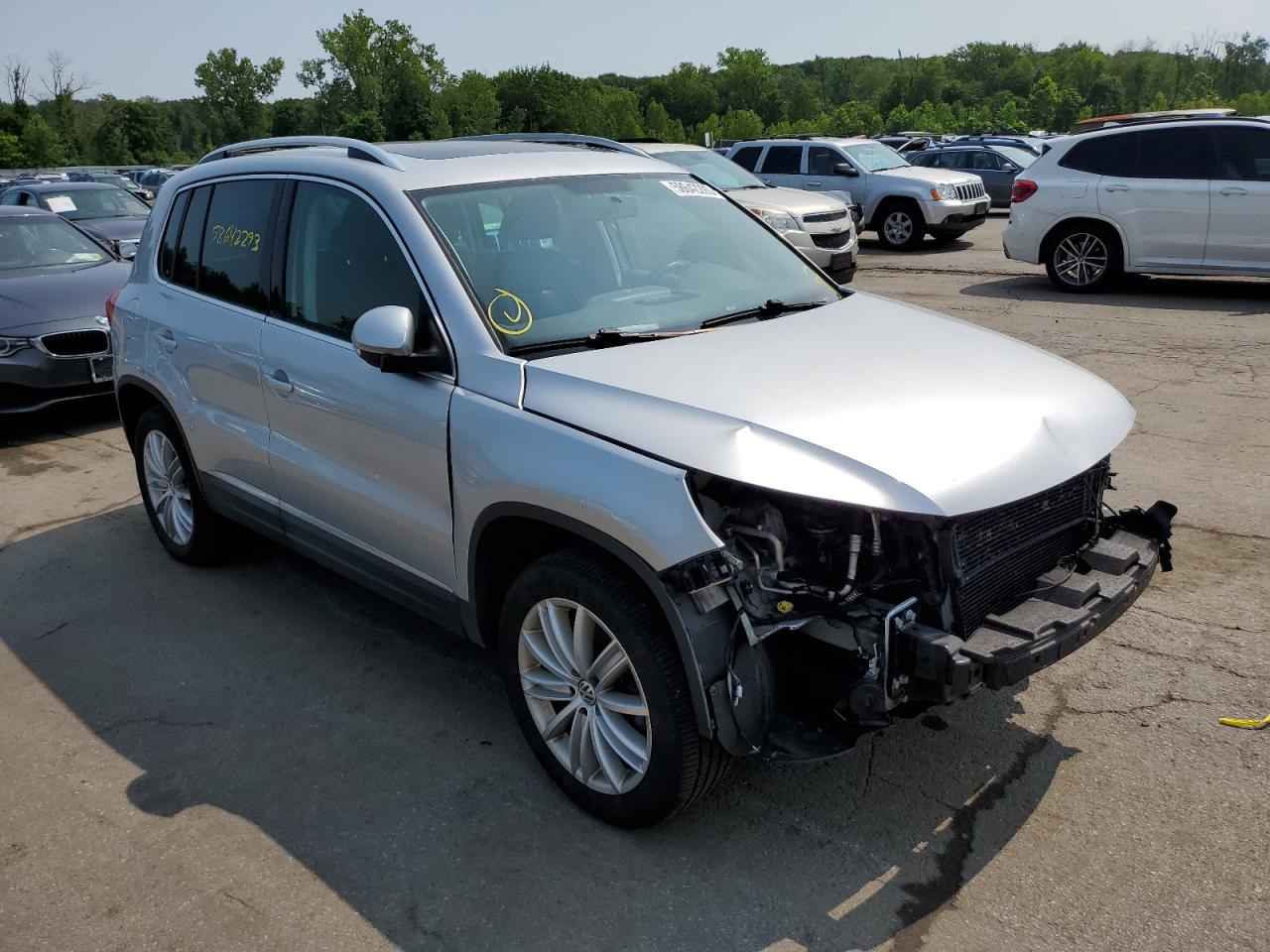 Photo 3 VIN: WVGBV7AX5FW587005 - VOLKSWAGEN TIGUAN 