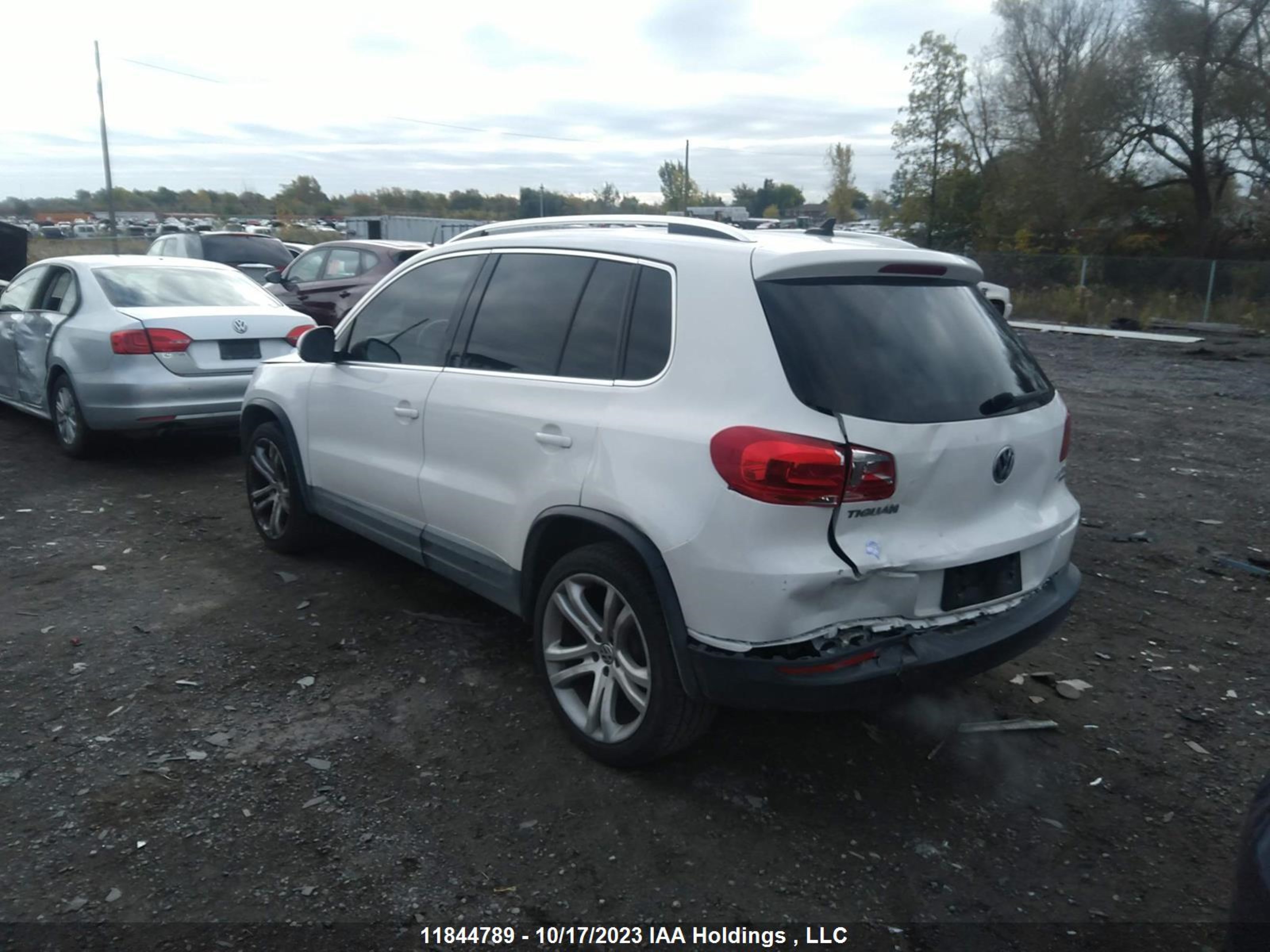 Photo 2 VIN: WVGBV7AX6CW578342 - VOLKSWAGEN TIGUAN 