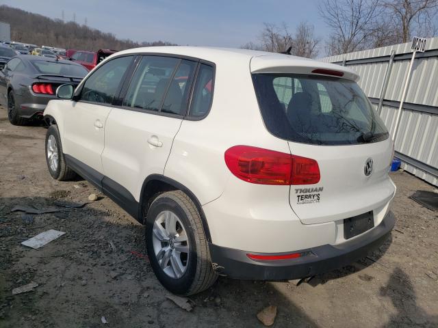 Photo 2 VIN: WVGBV7AX6CW608410 - VOLKSWAGEN TIGUAN S 