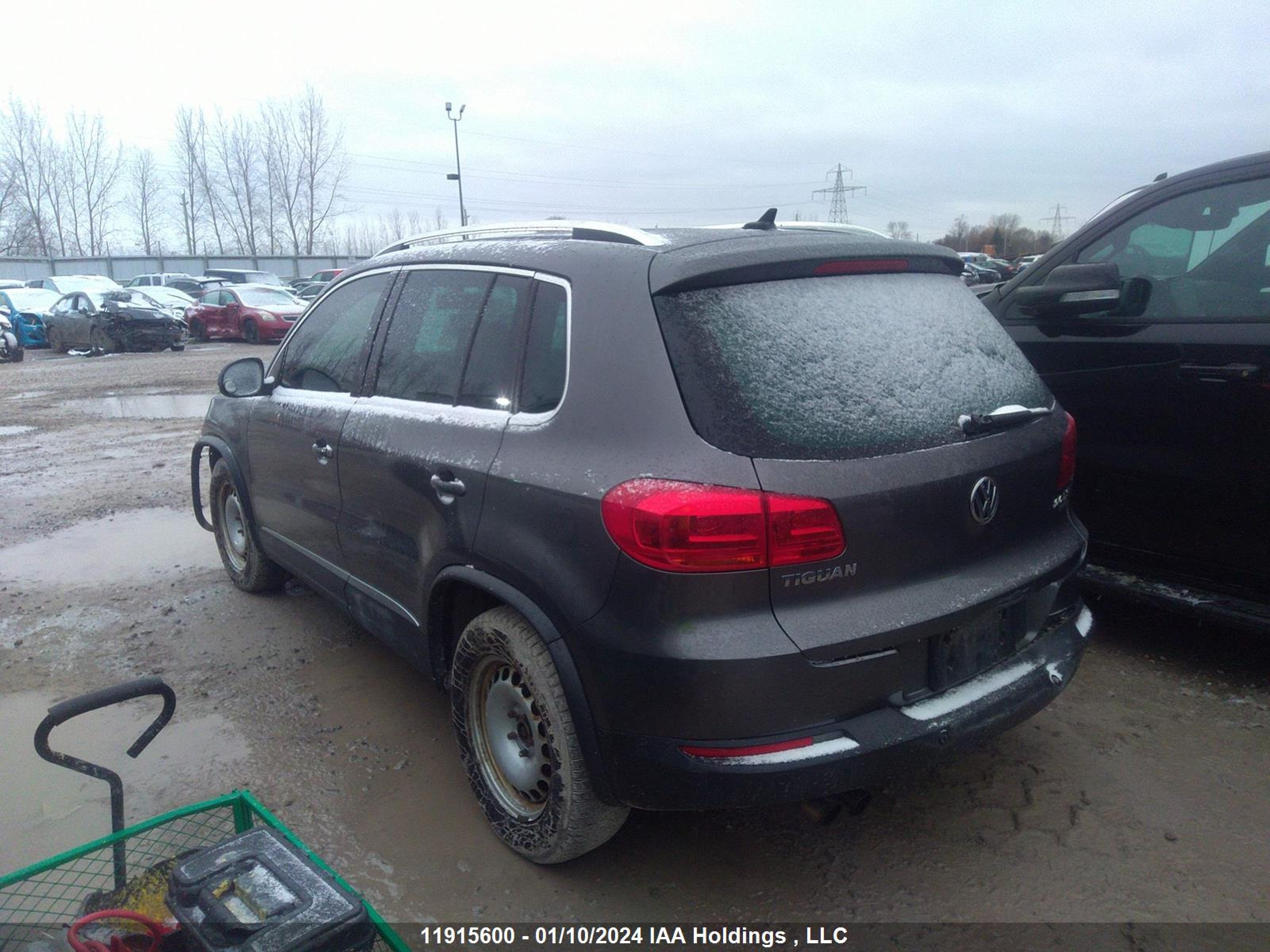 Photo 2 VIN: WVGBV7AX7CW001951 - VOLKSWAGEN TIGUAN 