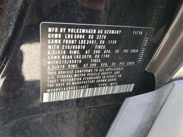 Photo 12 VIN: WVGBV7AX8HK013427 - VOLKSWAGEN TIGUAN 