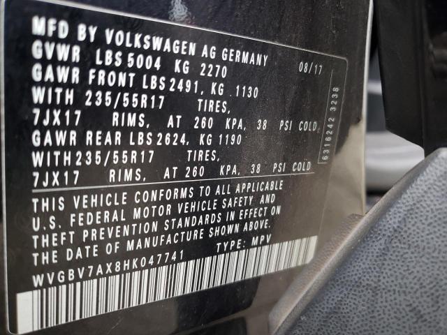 Photo 12 VIN: WVGBV7AX8HK047741 - VOLKSWAGEN TIGUAN 