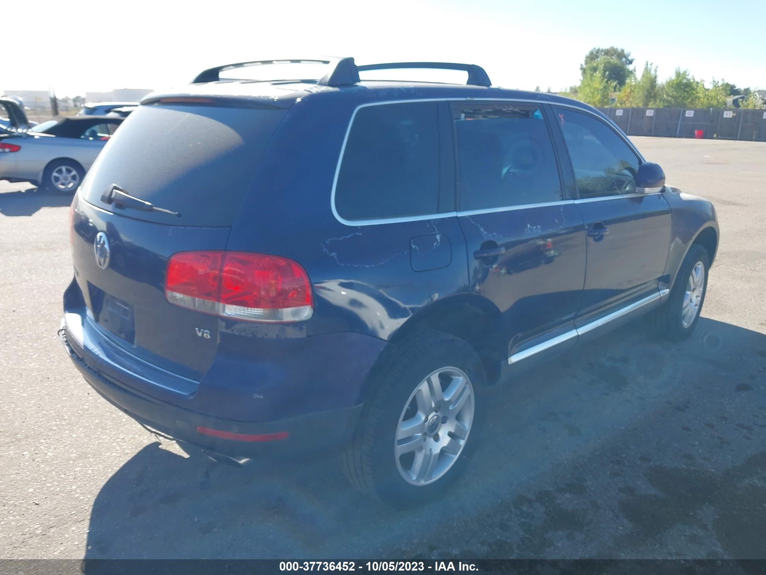 Photo 3 VIN: WVGCM77L44D045608 - VOLKSWAGEN TOUAREG 