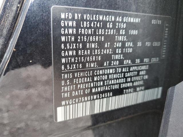 Photo 12 VIN: WVGCV75N69W534556 - VOLKSWAGEN TIGUAN 